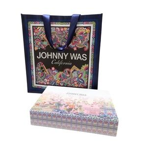 Johnny Was | Paisley Shopping Tote Bag & Gift Box Bundle